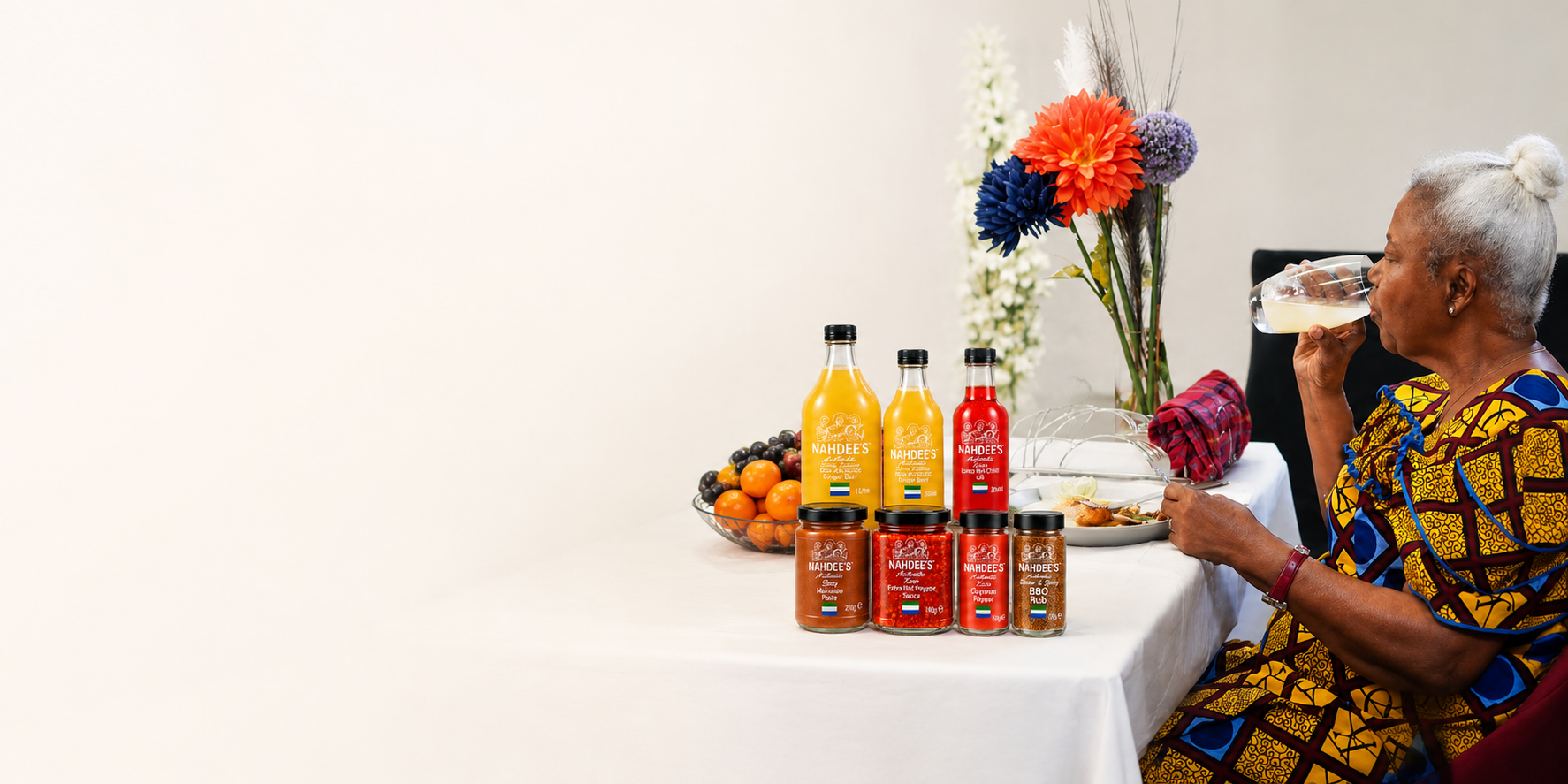 Family cooking together with NAHDEE'S flavours